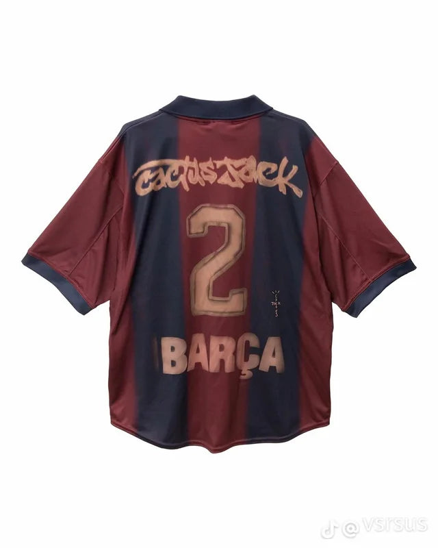 BRCELONA X TRAVIS SCOTT VINTAGE SKELETON EDITION JERSEY