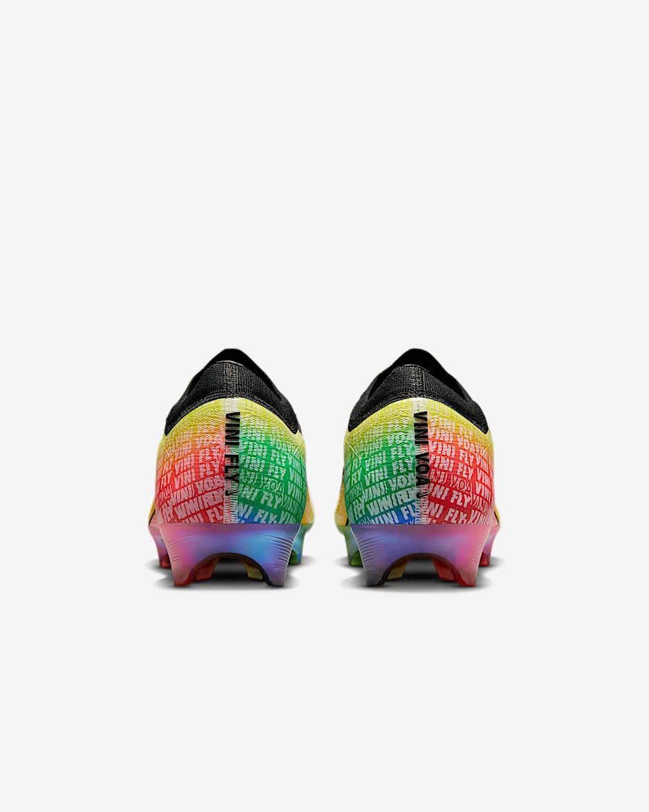 Nike Air Zoom Mercurial Vapor 16 Elite FG Vinicius JR Black-Dynamic