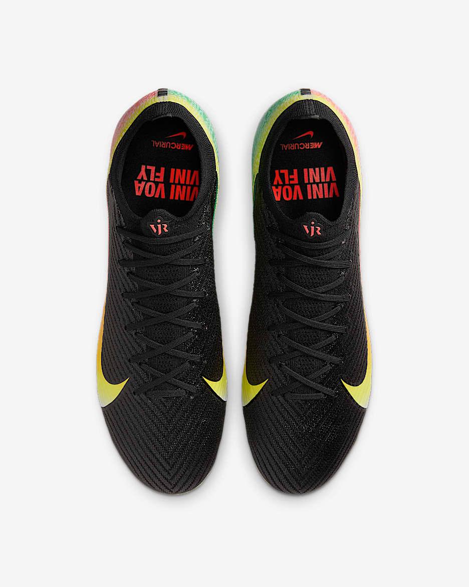 Nike Air Zoom Mercurial Vapor 16 Elite FG Vinicius JR Black-Dynamic