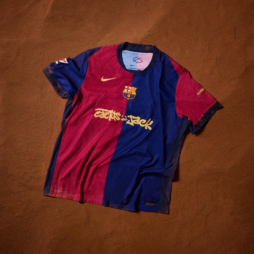 Barcelona Home X TRAVIS SCOTT T-shirt