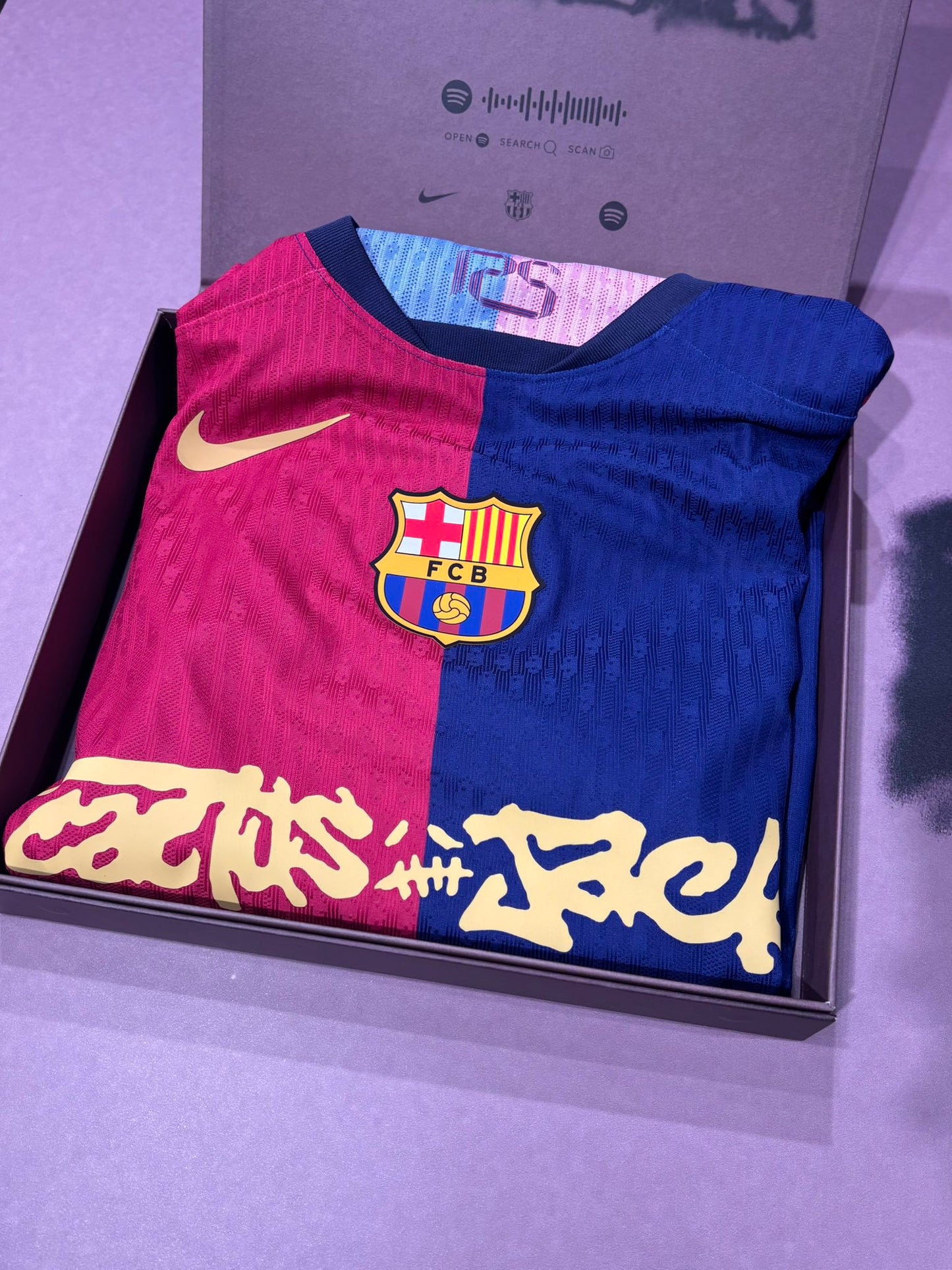 Barcelona Home X TRAVIS SCOTT T-shirt
