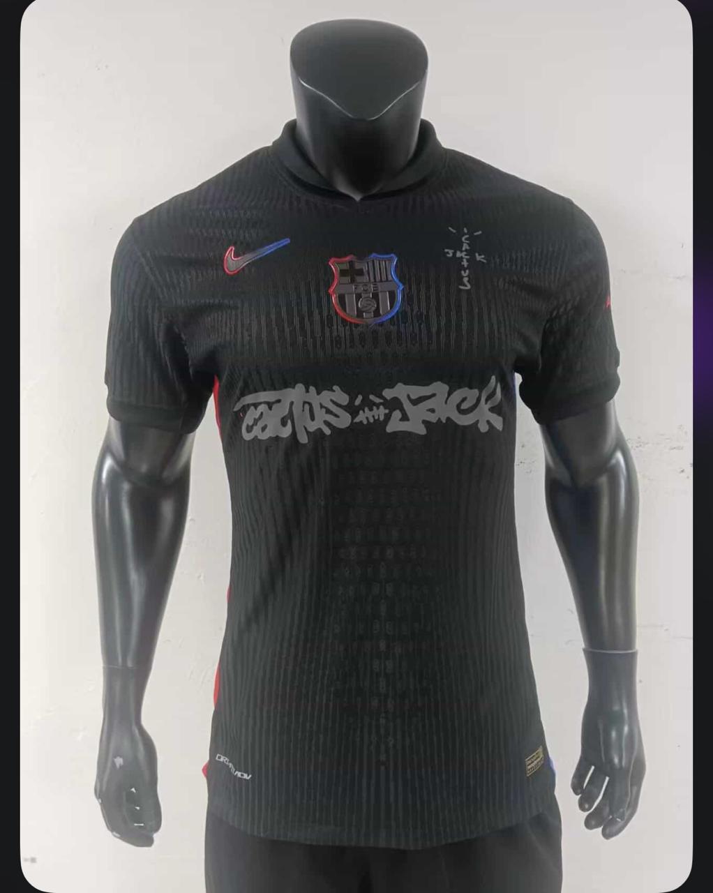 ★海外限定コラボ激レア!Travis ScottxFC Barcelona Tシャツ FC Barcelona x Travis Scott Cubarsi Limited Edition 2024/25