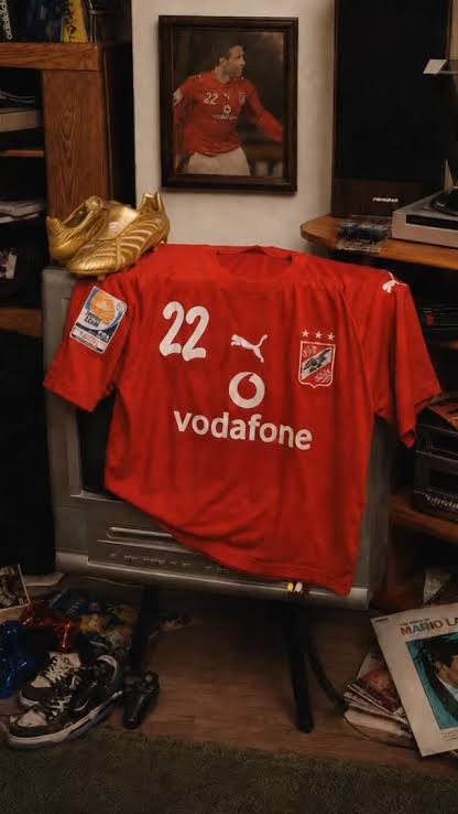 ABOTRIKA - Al AHLY CLUP WORLD CUP 2006 ICONIC JERSEY -THE LEGEND BOX