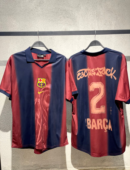 BRCELONA X TRAVIS SCOTT VINTAGE SKELETON EDITION JERSEY