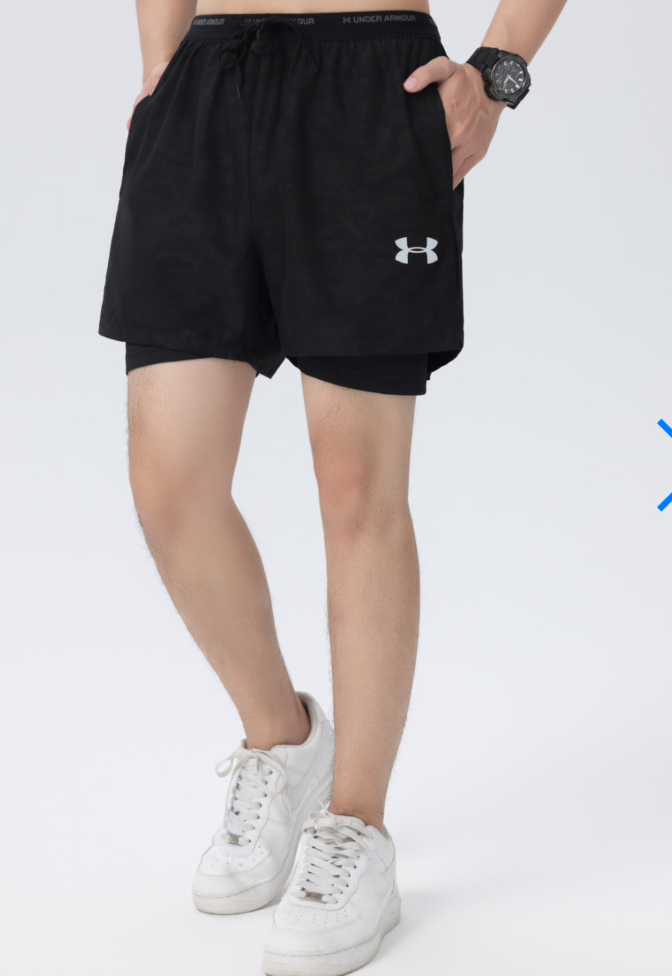 Shorts Under Armour UA Peak Woven- 2-in-1 Shorts