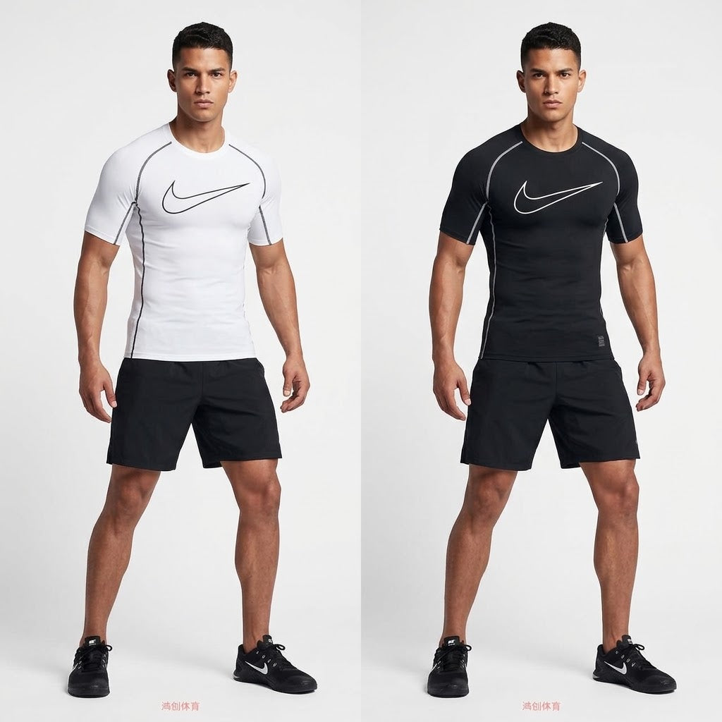 Nike Men's Dri-Fit Pro Compression Short Sleeve T-shirt Sports Gym