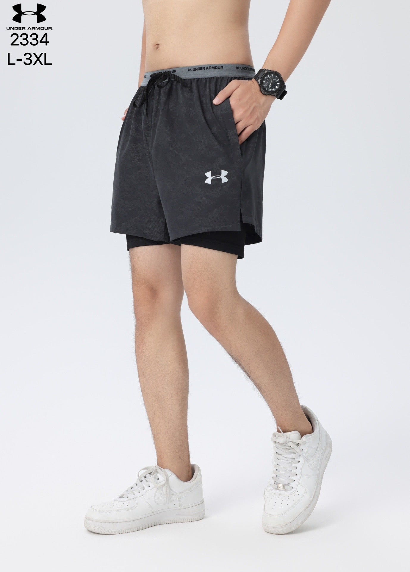 Shorts Under Armour UA Peak Woven- 2-in-1 Shorts