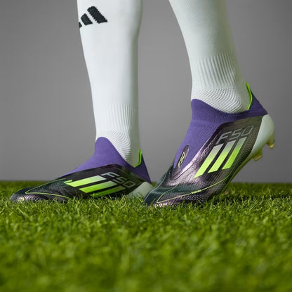 ADIDAS F50 ELITE FG PURPLE LACELESS