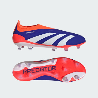 ADIDAS PREDATOR ELITE FG LACELESS BLUE