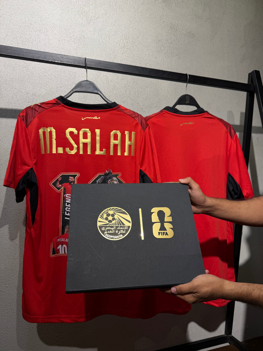 Egypt World Cup Home jersey with box