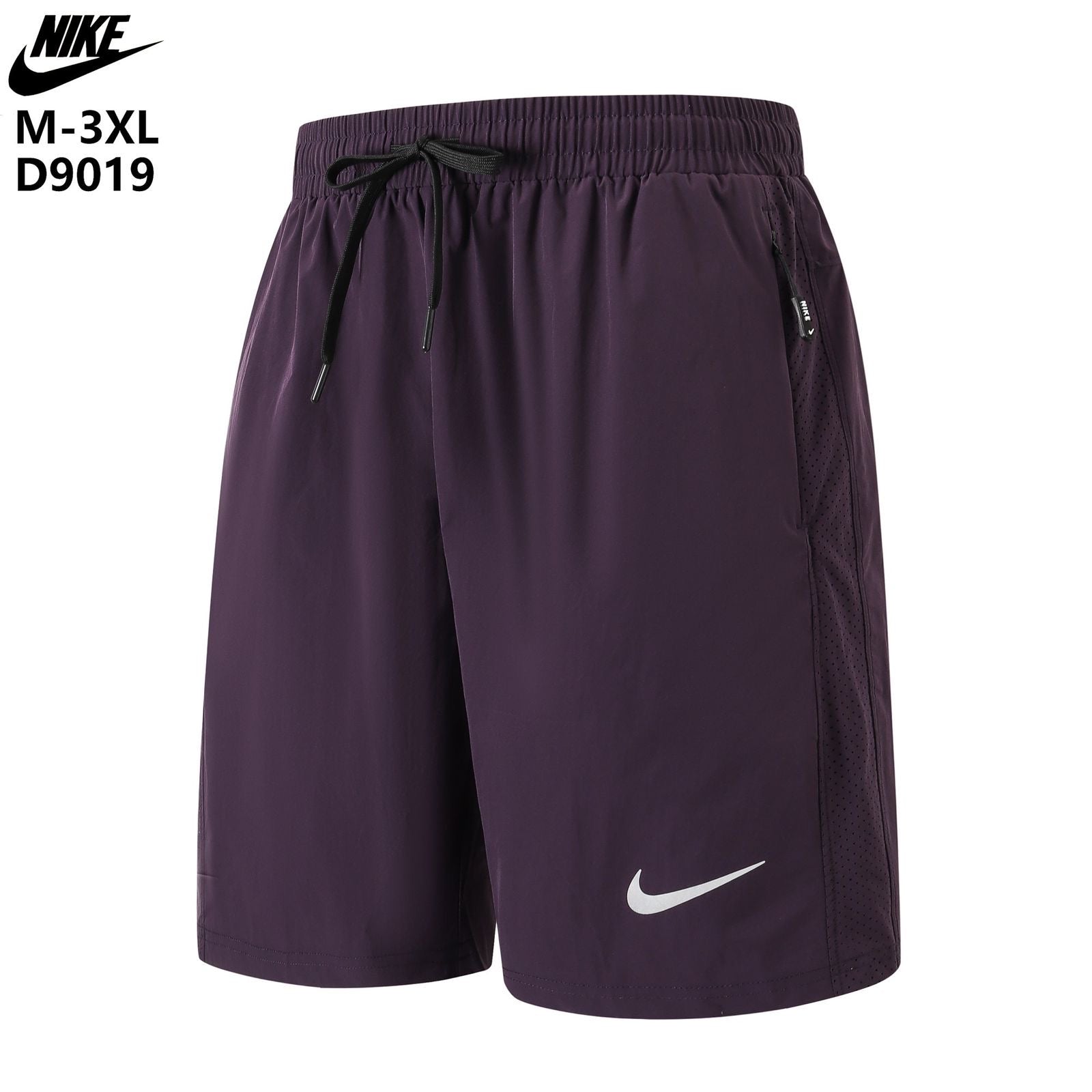 Nike BURGUNDY Dri-FIT Running Shorts