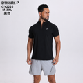 Gym Shark half-zip original T-shirt