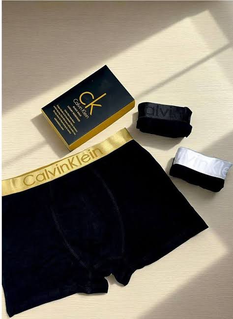 CALVIN CLEIN BOXER 3-pack gold - silver -black Men