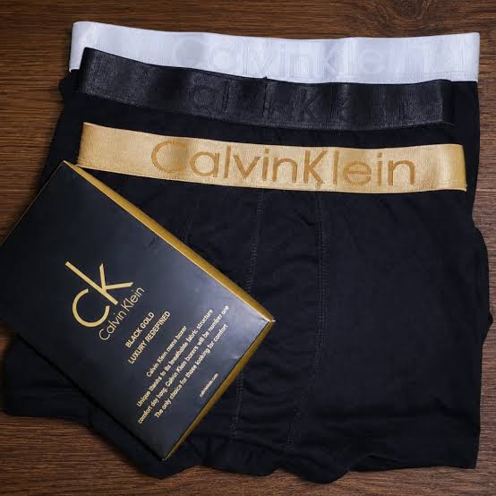 CALVIN CLEIN BOXER 3-pack gold - silver -black Men