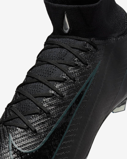 NIKE MERCURIAL SUPERFLY 10 ELITE FG BLACK HIGH TOP