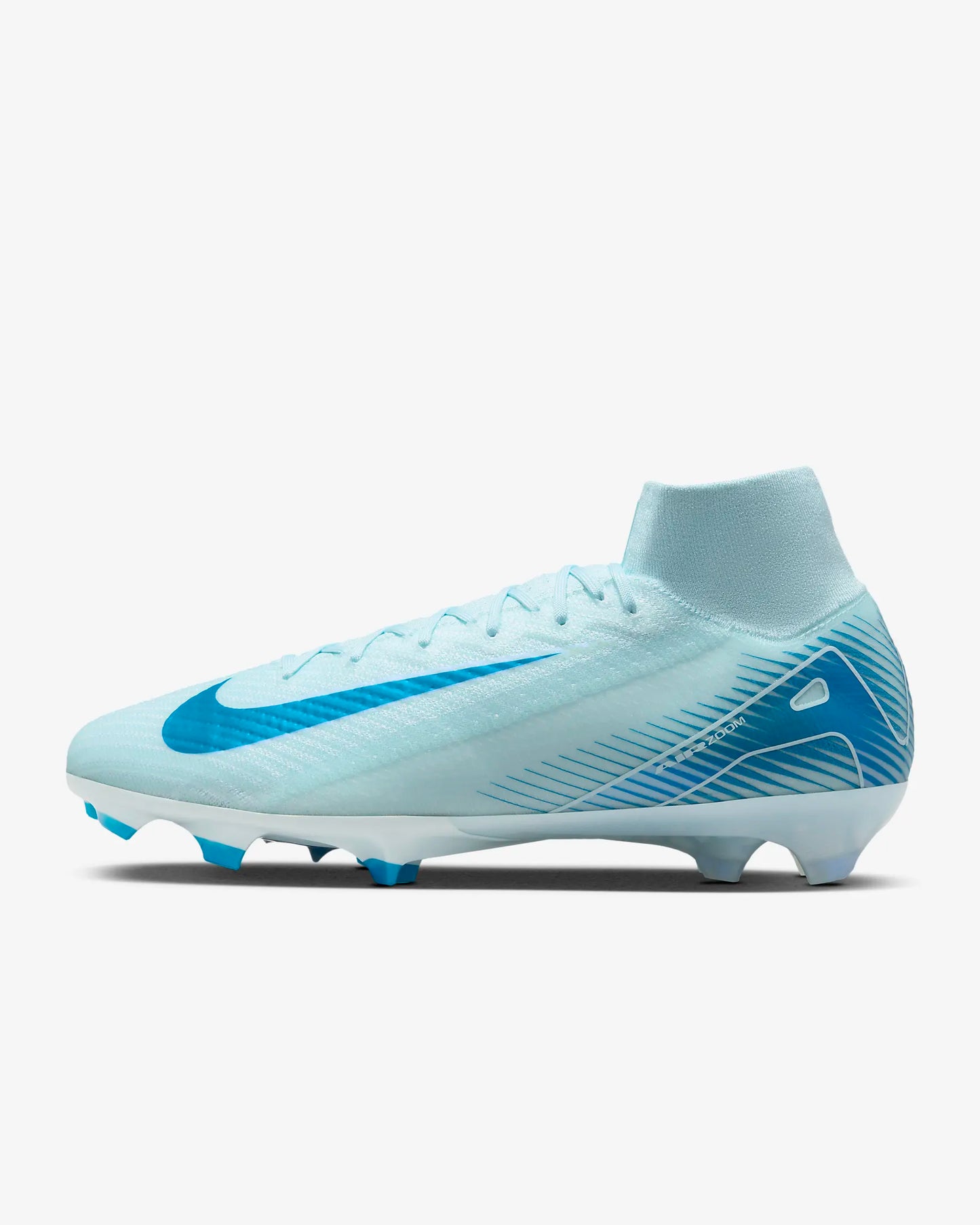 NIKE MERCURIALSUPERFLY 10 ELITE FG BLUE HIGH TOP