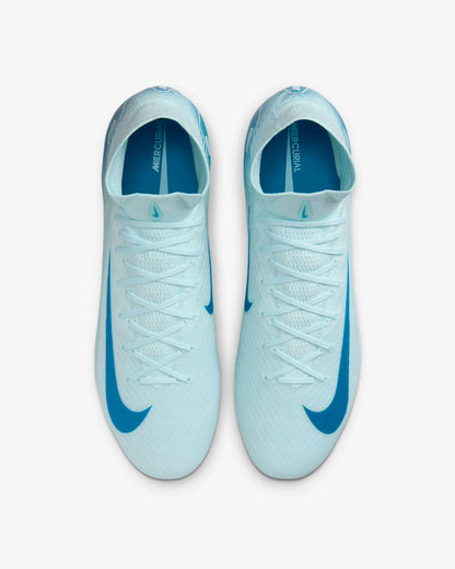 NIKE MERCURIALSUPERFLY 10 ELITE FG BLUE HIGH TOP