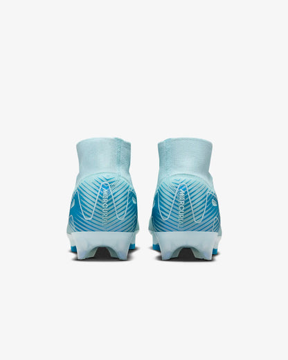 NIKE MERCURIALSUPERFLY 10 ELITE FG BLUE HIGH TOP