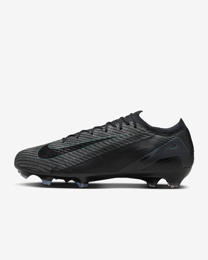 NIKE MERCURIAL VAPOR 16 ELITE  FG LOW TOP BLACK