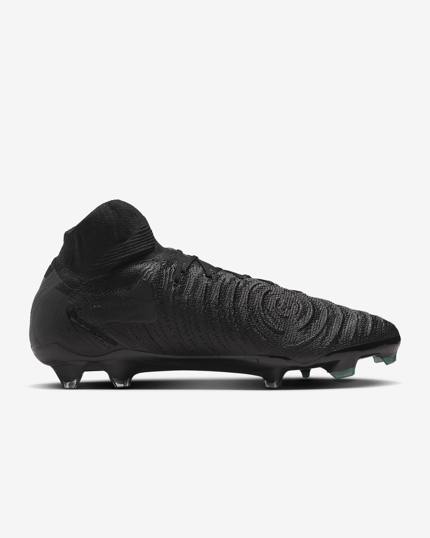 NIKE PHANTOM LUNA 2 ELITE FG HIGH TOP BLACK