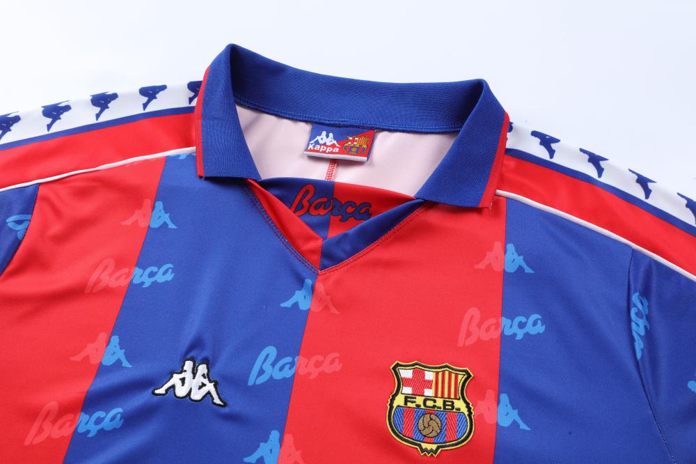 Barcelona 1992-95 Retro Soccer Jersey Vintage