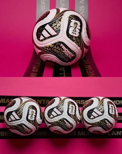 ADIDAS WORLD CUP FINAL SOCCER BALL 26