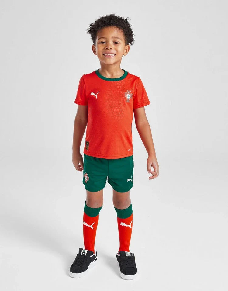 Portugal 25/26 Home  Kit Children