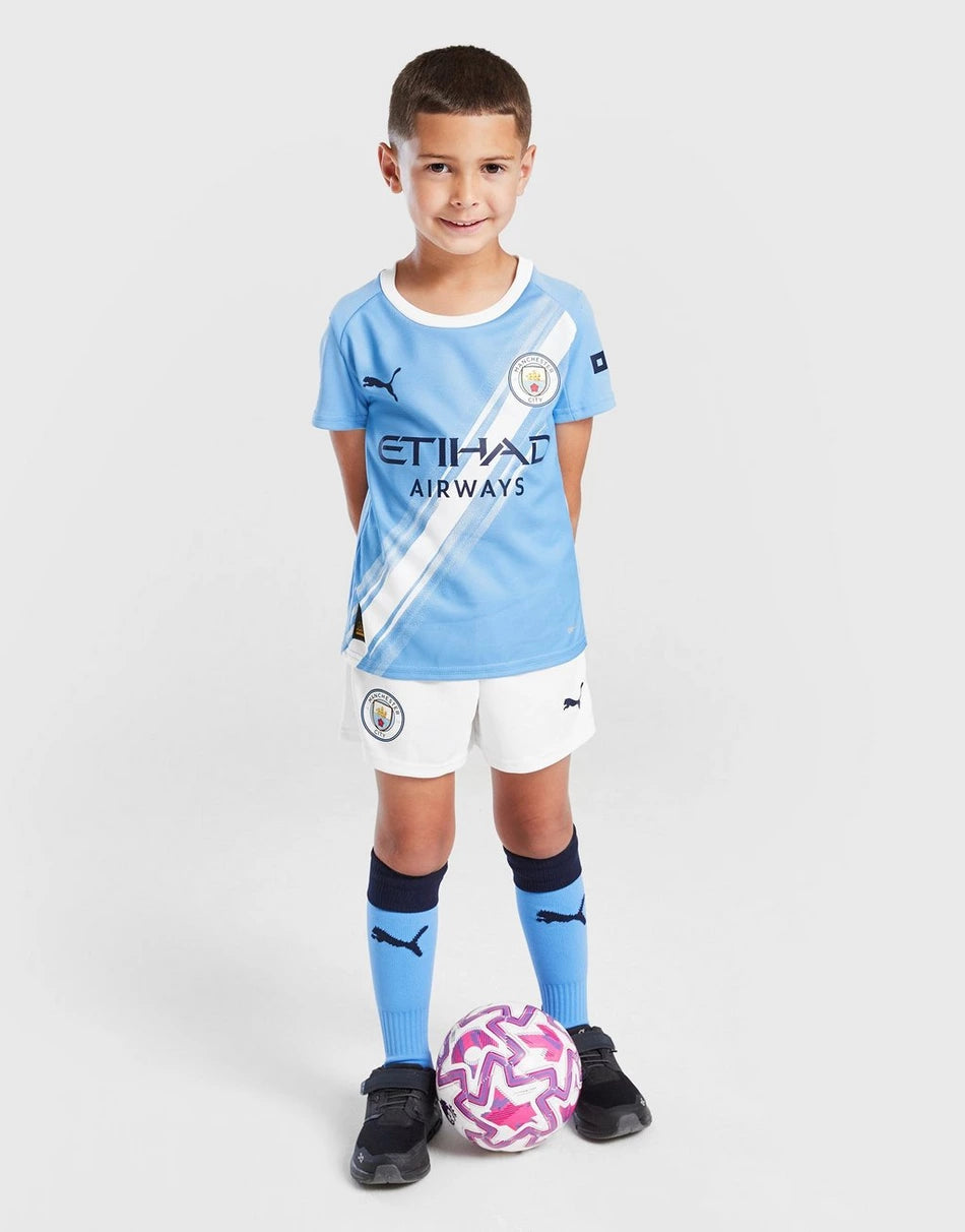 Manchester City FC 25/26 Home Kit Children