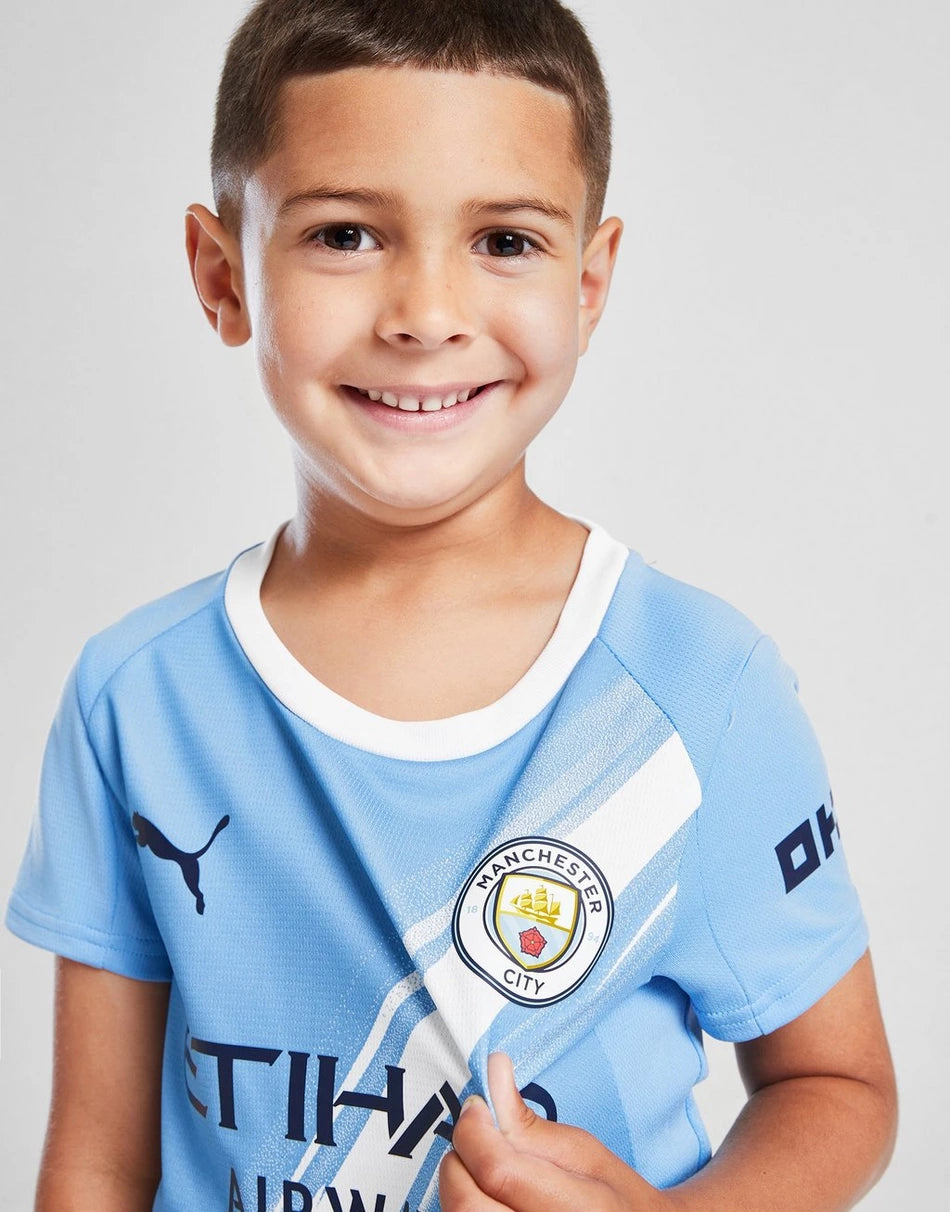 Manchester City FC 25/26 Home Kit Children