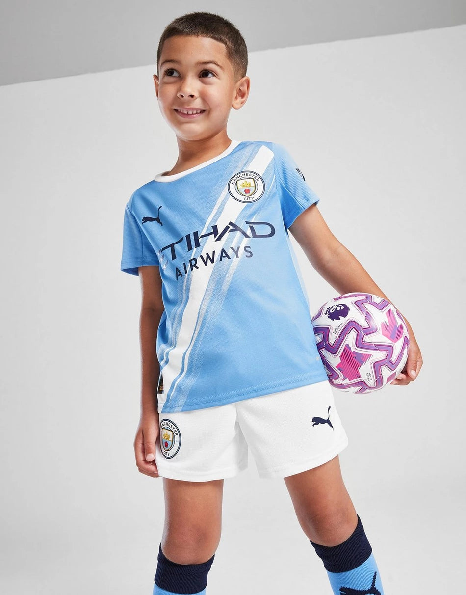 Manchester City FC 25/26 Home Kit Children