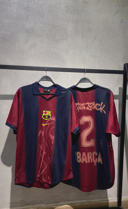 BRCELONA X TRAVIS SCOTT VINTAGE SKELETON EDITION JERSEY
