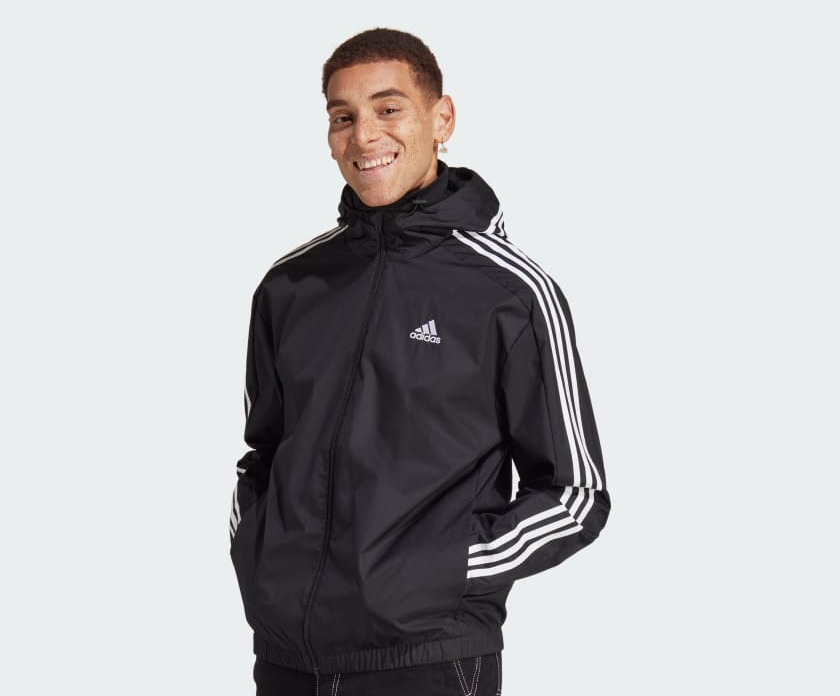 Adidas Essentials 3-Stripes Windbreaker