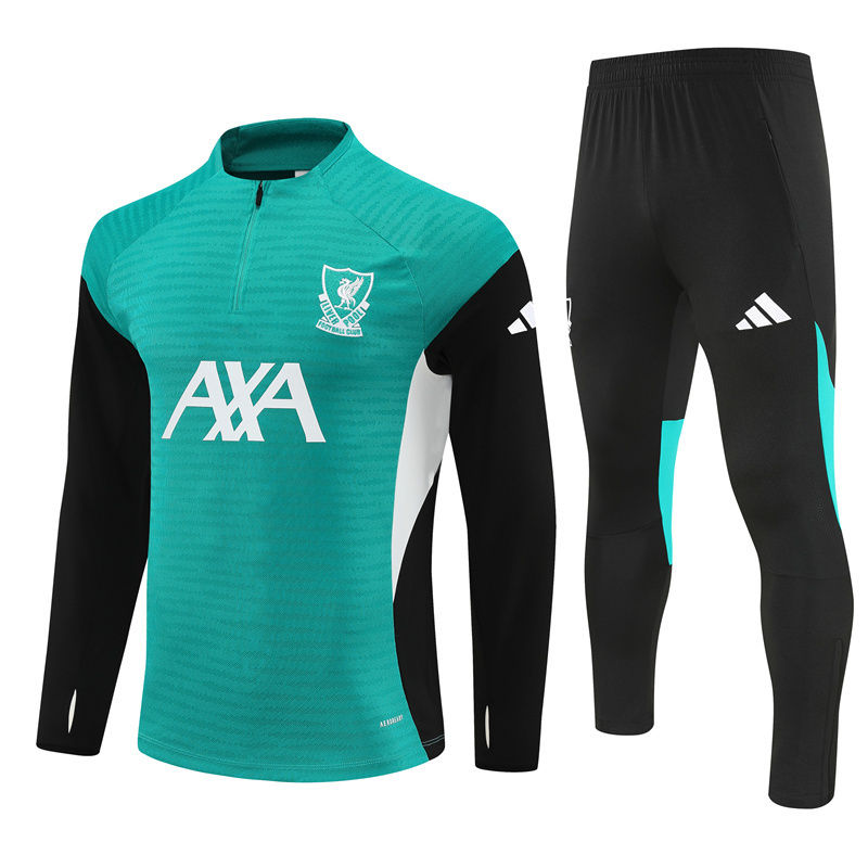 Liverpool 25/26 Half-zip Tracksuit - Green
