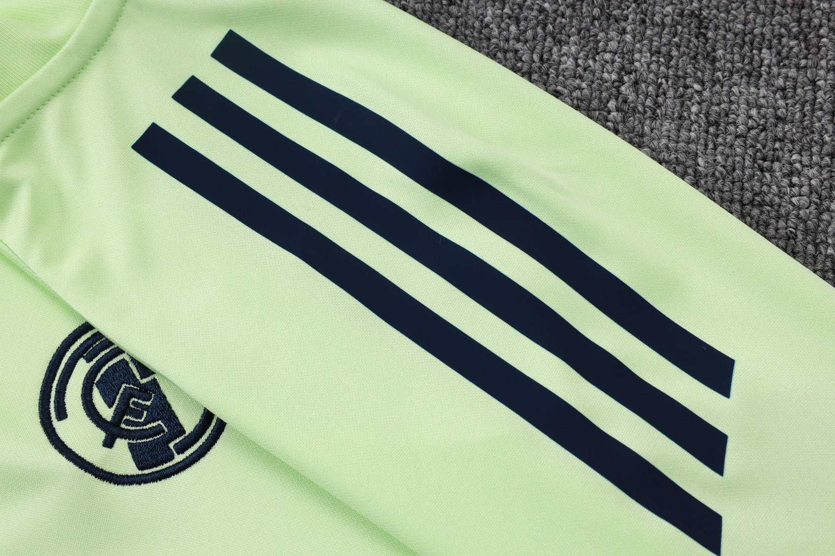 Real Madrid 25/26 Half-zip Tracksuit - Green