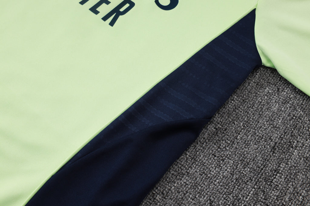 Real Madrid 25/26 Half-zip Tracksuit - Green