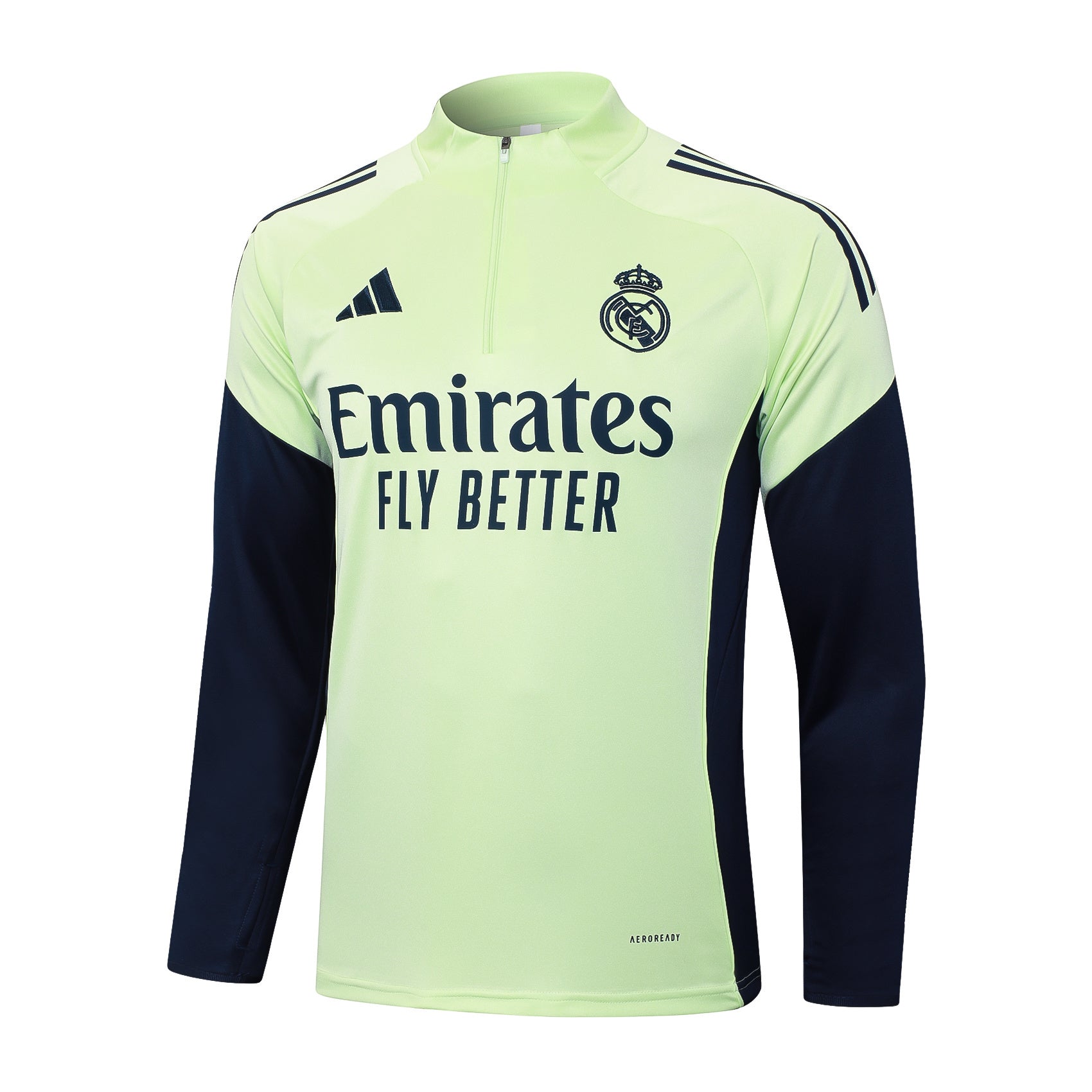 Real Madrid 25/26 Half-zip Tracksuit - Green