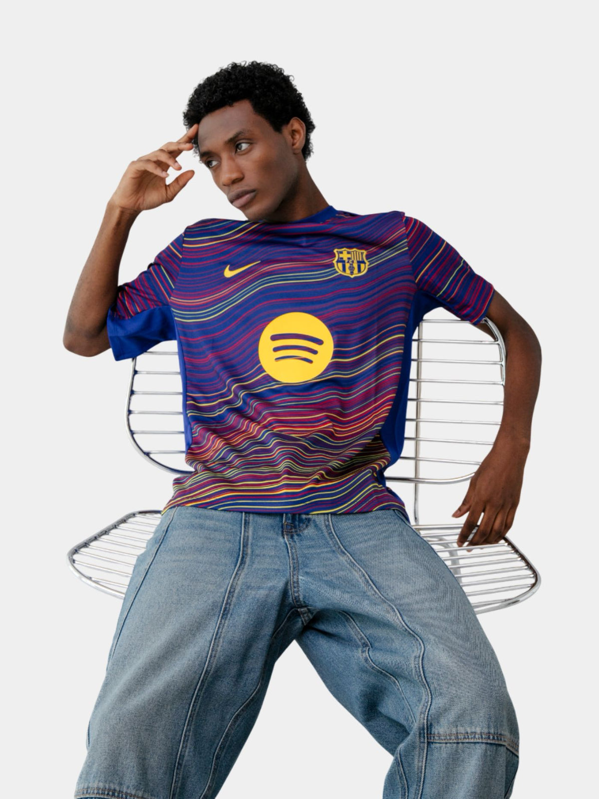FC Barcelona 25/26 Pre-Match Home Shirt