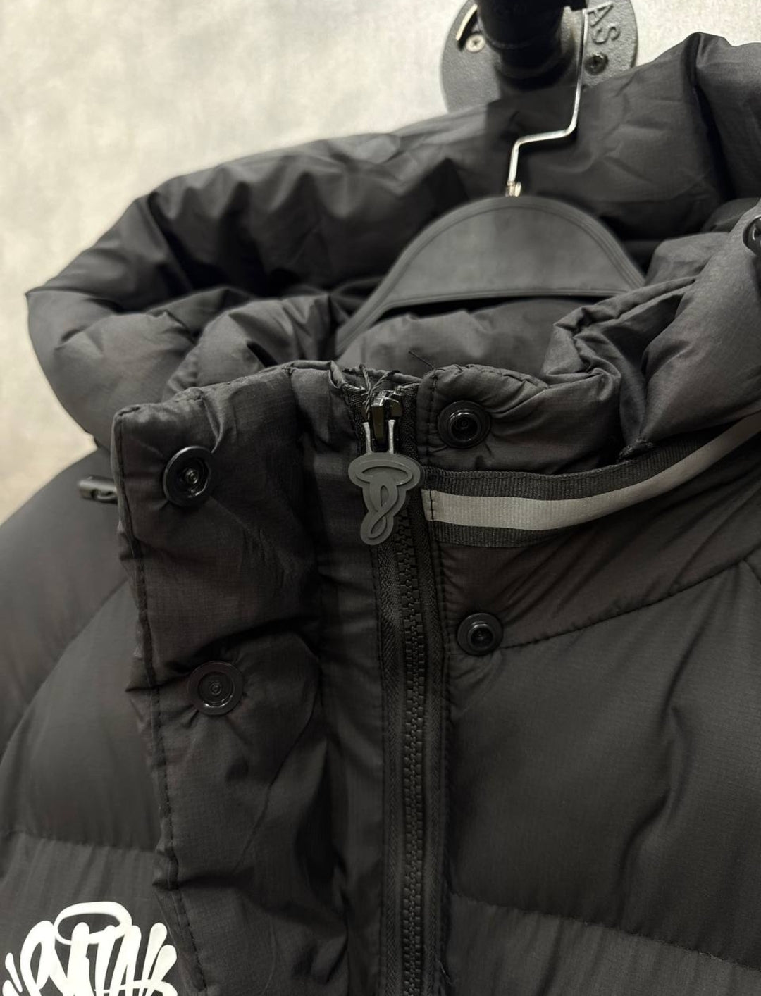 Syna World x Nike Puffer Jacket - Black and White