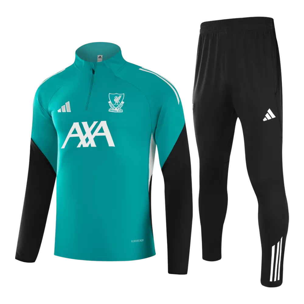 Liverpool 25/26 Half-zip Tracksuit - Green