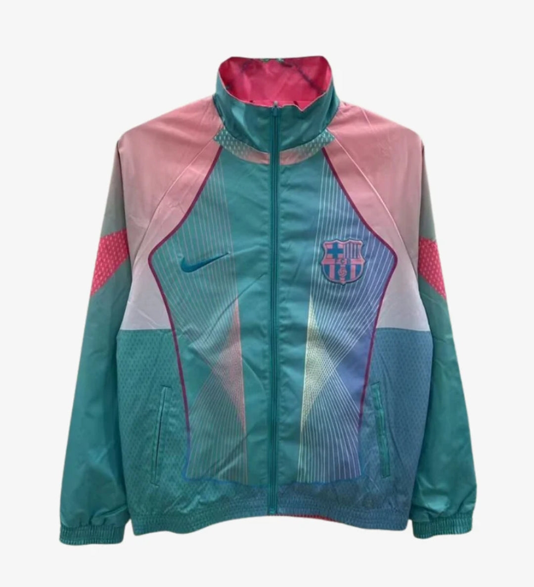Barcelona Special Edition Reversible Windbreaker Jacket