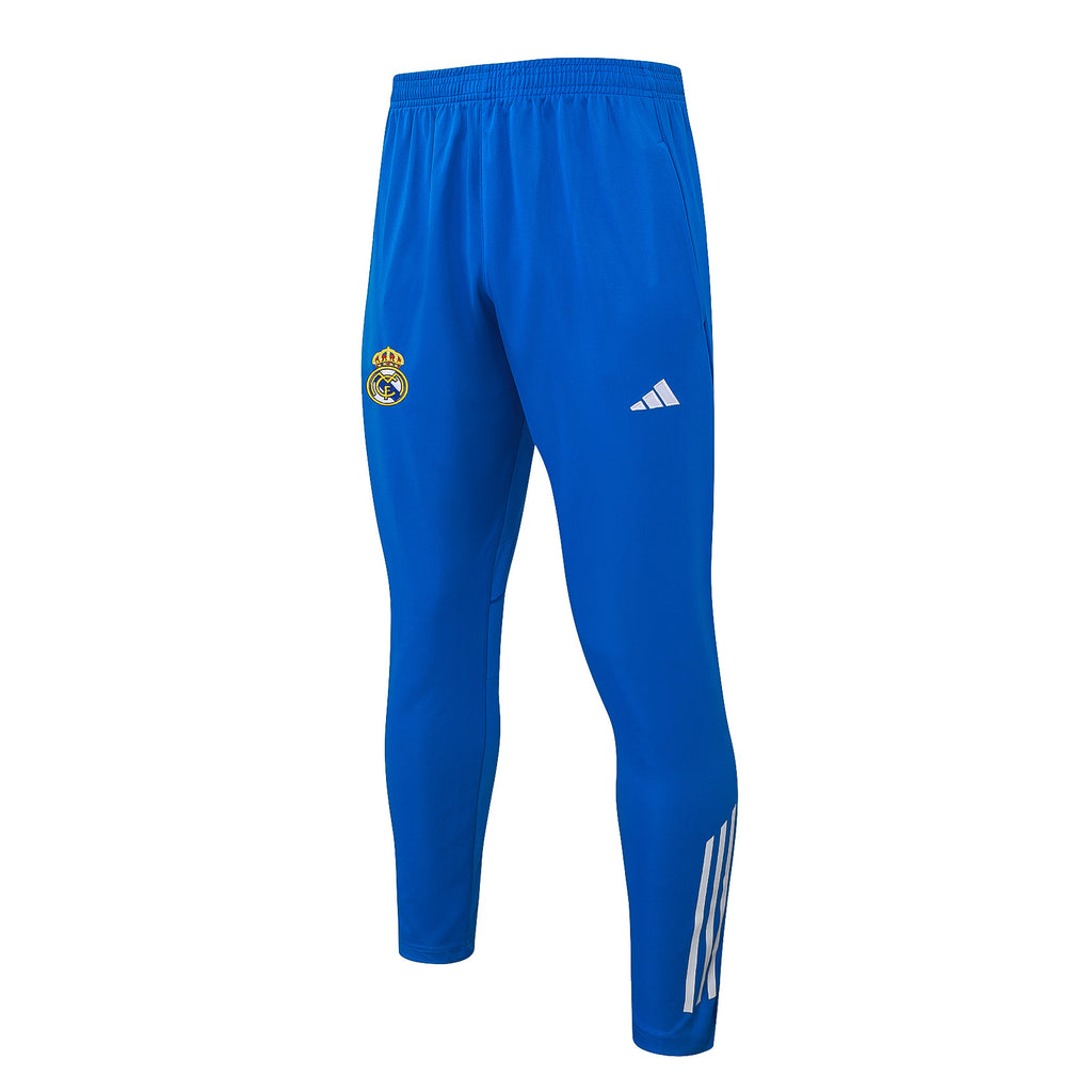 Real Madrid 25/26 Half-zip Tracksuit - White and Blue