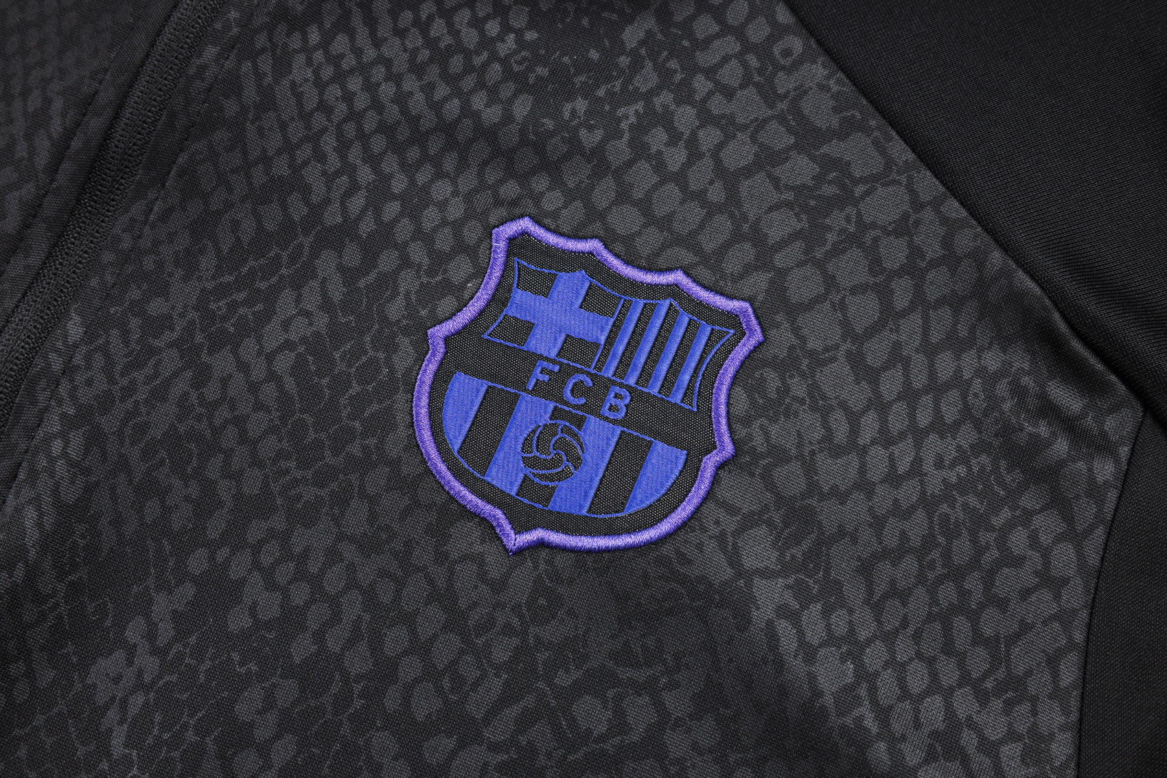Barcelona 25/26 "Black Mamba" Half-zip Tracksuit